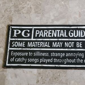 PG funny sign